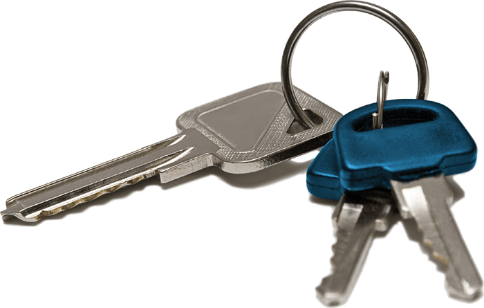 Three Keys On A Keyring
